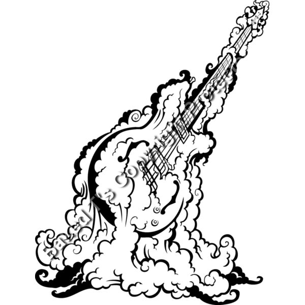 ESsmkguitar001BW Thumbnail