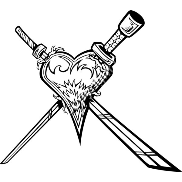 ESheart011BW Thumbnail