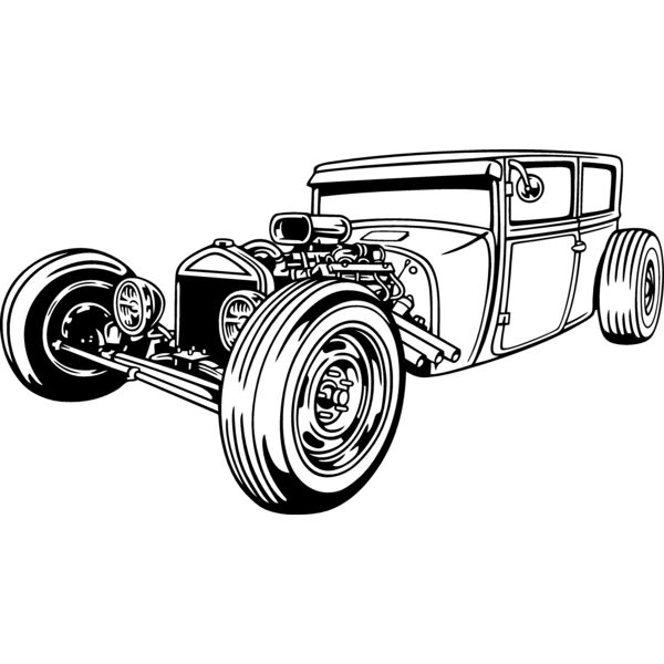 ES2car006BW Thumbnail