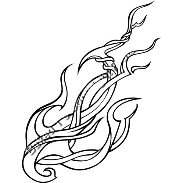 ES2flames004bw Thumbnail