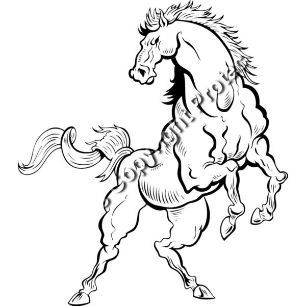 ES2horse005BW Thumbnail