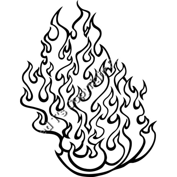 ES2flames036bw Thumbnail