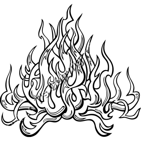 ES2flames033BW Thumbnail