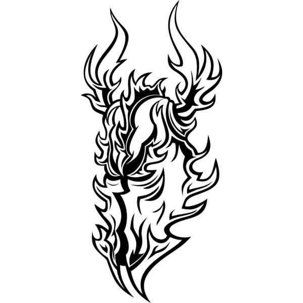 ES2flames029BW Thumbnail