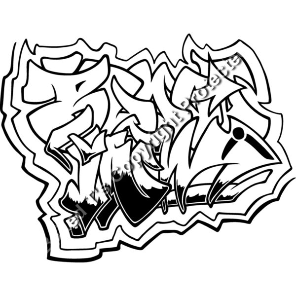ES2graffiti010bw Thumbnail