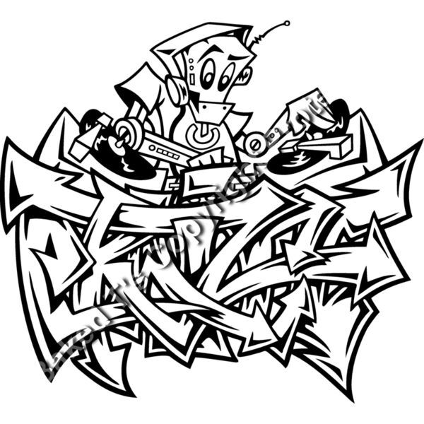 ES2graffiti005BW Thumbnail