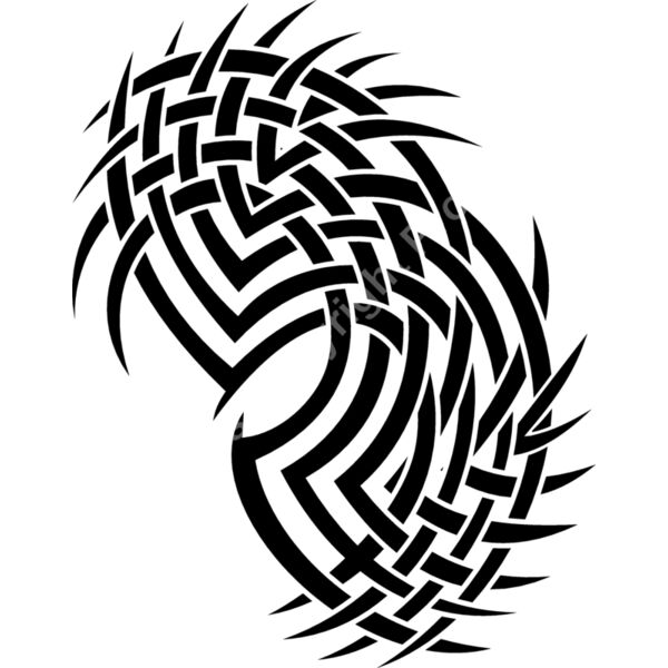 ES2tribal038bw Thumbnail