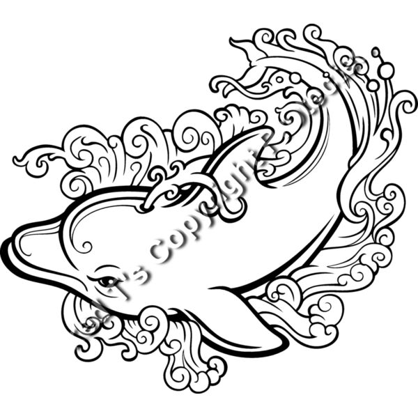 ES3dolphin02BW Thumbnail