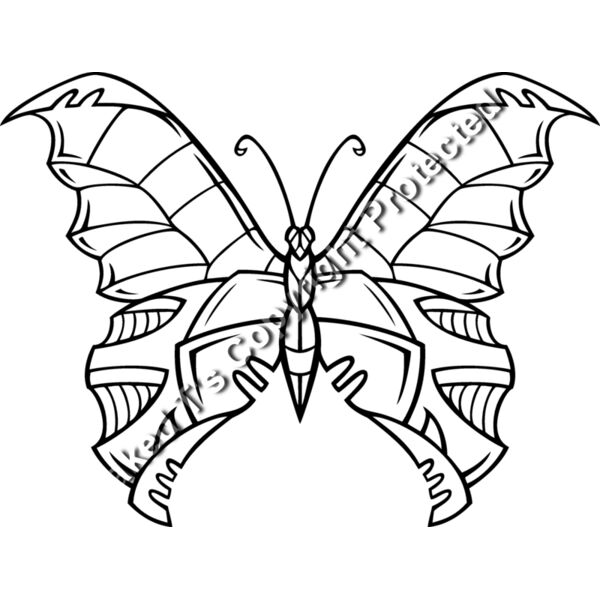 es3butterly06bw Thumbnail