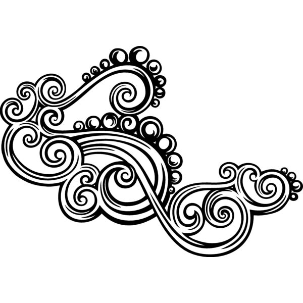 ES3swirls04bw Thumbnail