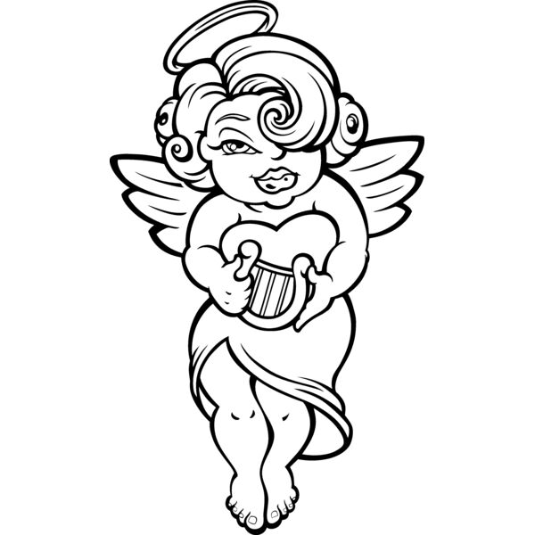 ES3angel05bw Thumbnail