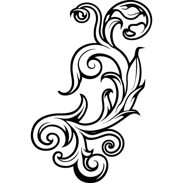 ES3swirls23bw Thumbnail