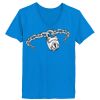 Ladies’  Junior Fine Jersey V-Neck Longer Length T-Shirt Thumbnail