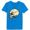 Ladies’  Junior Fine Jersey V-Neck Longer Length T-Shirt Thumbnail