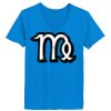 Ladies’  Junior Fine Jersey V-Neck Longer Length T-Shirt Thumbnail