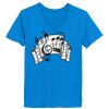 Ladies’  Junior Fine Jersey V-Neck Longer Length T-Shirt Thumbnail