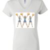 Women's Short Sleeve V-Neck T-Shirt Thumbnail