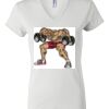 Women's Short Sleeve V-Neck T-Shirt Thumbnail