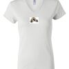 Women's Short Sleeve V-Neck T-Shirt Thumbnail