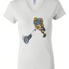 Women's Short Sleeve V-Neck T-Shirt Thumbnail