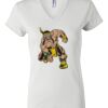 Women's Short Sleeve V-Neck T-Shirt Thumbnail