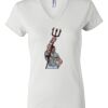 Women's Short Sleeve V-Neck T-Shirt Thumbnail