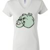 Women's Short Sleeve V-Neck T-Shirt Thumbnail