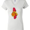 Women's Short Sleeve V-Neck T-Shirt Thumbnail