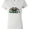 Women's Short Sleeve V-Neck T-Shirt Thumbnail