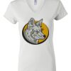 Women's Short Sleeve V-Neck T-Shirt Thumbnail