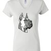 Women's Short Sleeve V-Neck T-Shirt Thumbnail