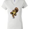 Women's Short Sleeve V-Neck T-Shirt Thumbnail