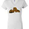 Women's Short Sleeve V-Neck T-Shirt Thumbnail