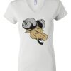 Women's Short Sleeve V-Neck T-Shirt Thumbnail