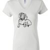 Women's Short Sleeve V-Neck T-Shirt Thumbnail