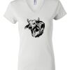Women's Short Sleeve V-Neck T-Shirt Thumbnail