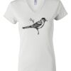 Women's Short Sleeve V-Neck T-Shirt Thumbnail
