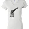 Women's Short Sleeve V-Neck T-Shirt Thumbnail