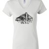 Women's Short Sleeve V-Neck T-Shirt Thumbnail
