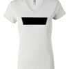 Women's Short Sleeve V-Neck T-Shirt Thumbnail