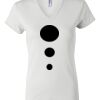 Women's Short Sleeve V-Neck T-Shirt Thumbnail