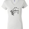 Women's Short Sleeve V-Neck T-Shirt Thumbnail