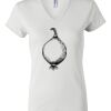 Women's Short Sleeve V-Neck T-Shirt Thumbnail
