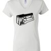 Women's Short Sleeve V-Neck T-Shirt Thumbnail