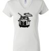 Women's Short Sleeve V-Neck T-Shirt Thumbnail