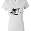 Women's Short Sleeve V-Neck T-Shirt Thumbnail