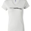 Women's Short Sleeve V-Neck T-Shirt Thumbnail