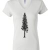 Women's Short Sleeve V-Neck T-Shirt Thumbnail