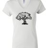 Women's Short Sleeve V-Neck T-Shirt Thumbnail