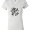 Women's Short Sleeve V-Neck T-Shirt Thumbnail